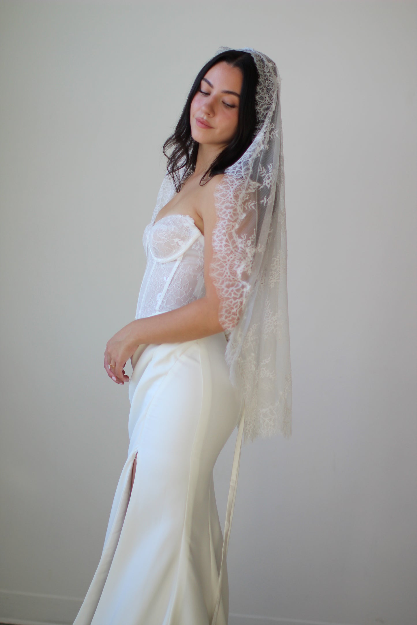 Full Lace Mantilla Veil