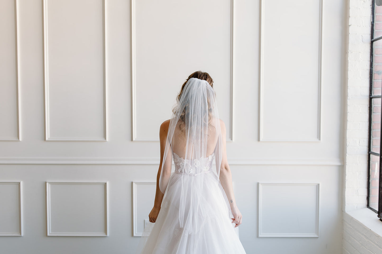 Airy Tulle Veil