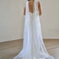 Chantilly Lace Trimmed Scarf