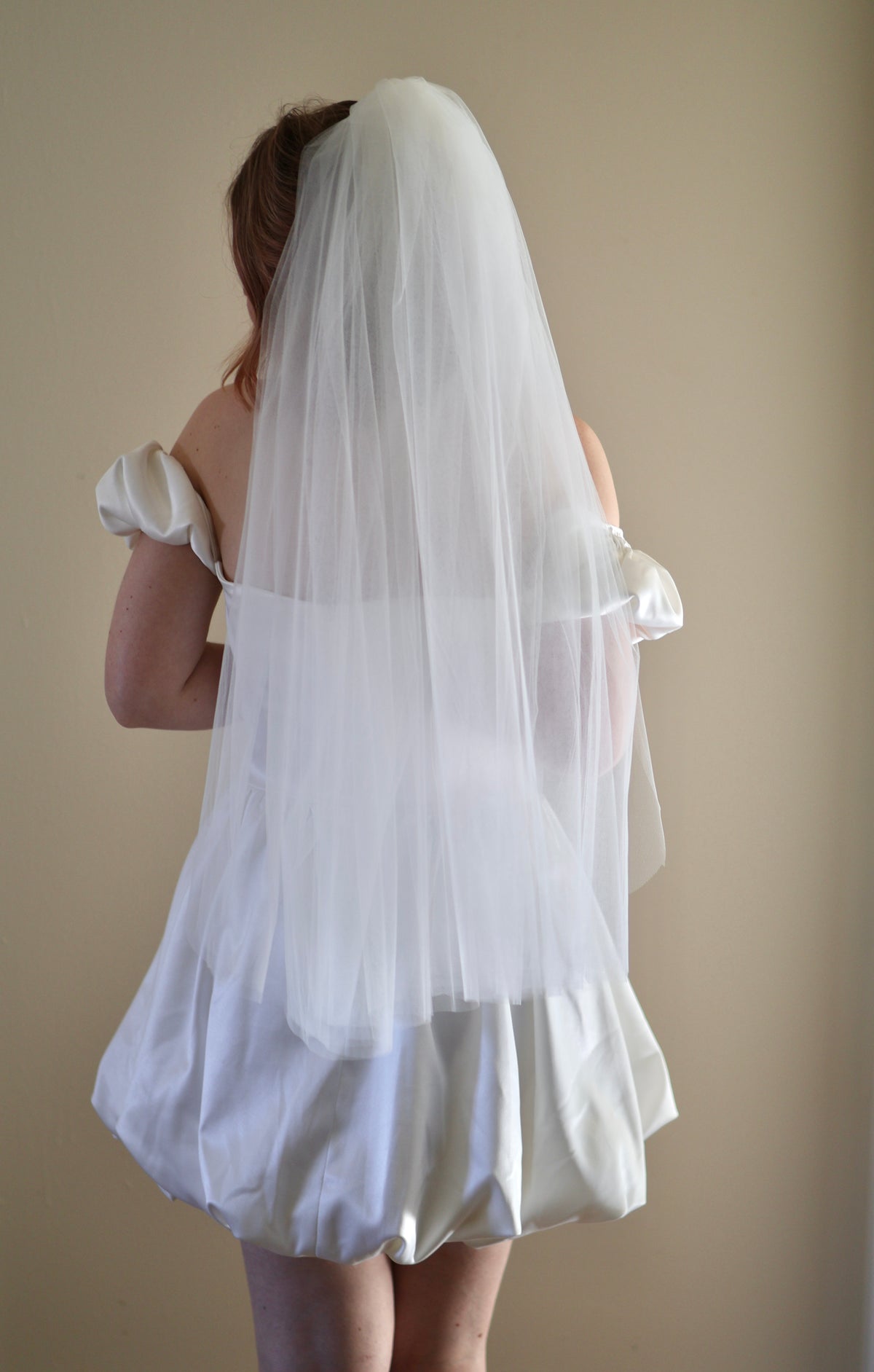 Double Layer Airy Tulle Veil with Extra Volume