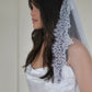 Lace Trimmed English Net Veil