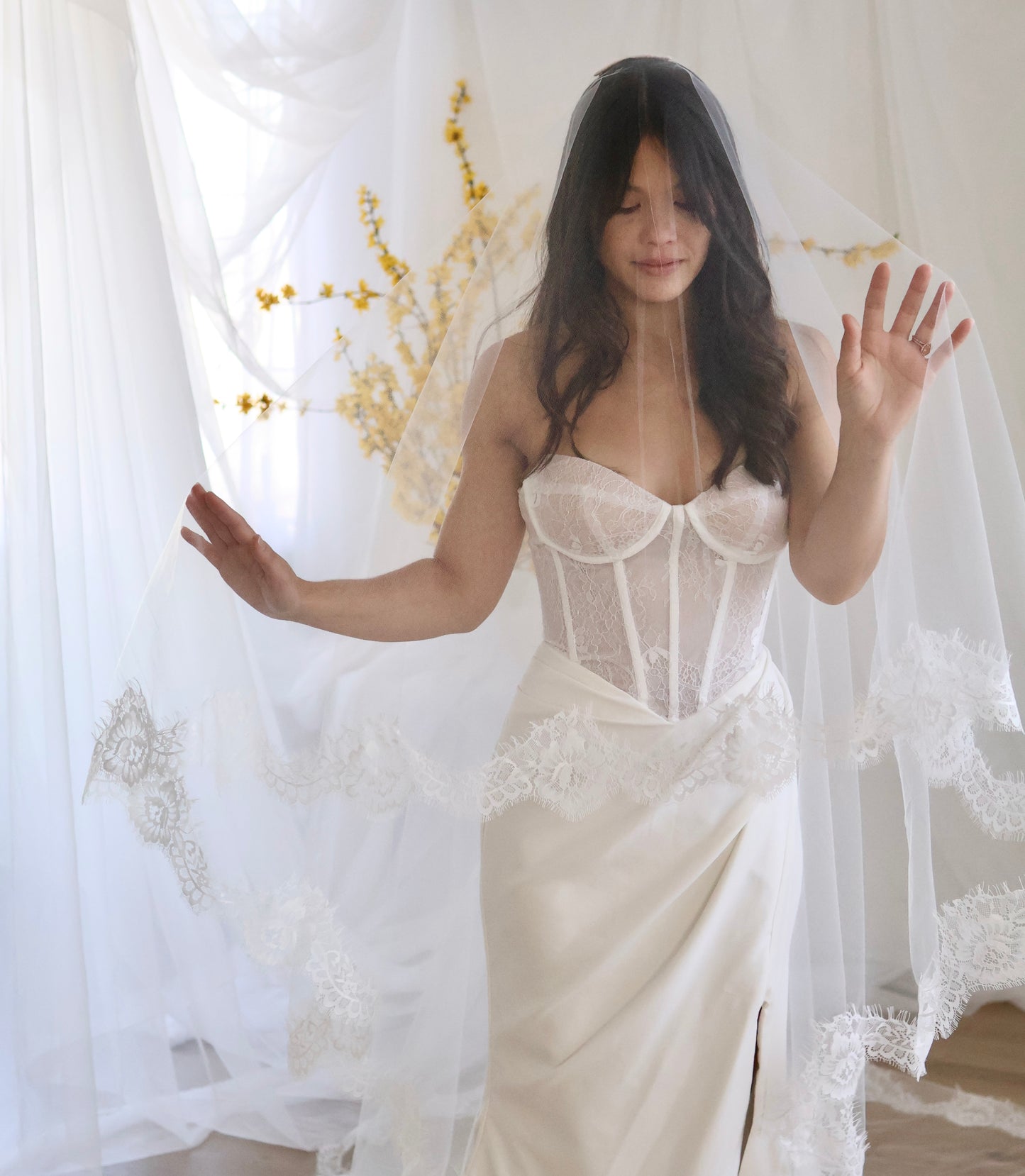 Lace Drop Veil