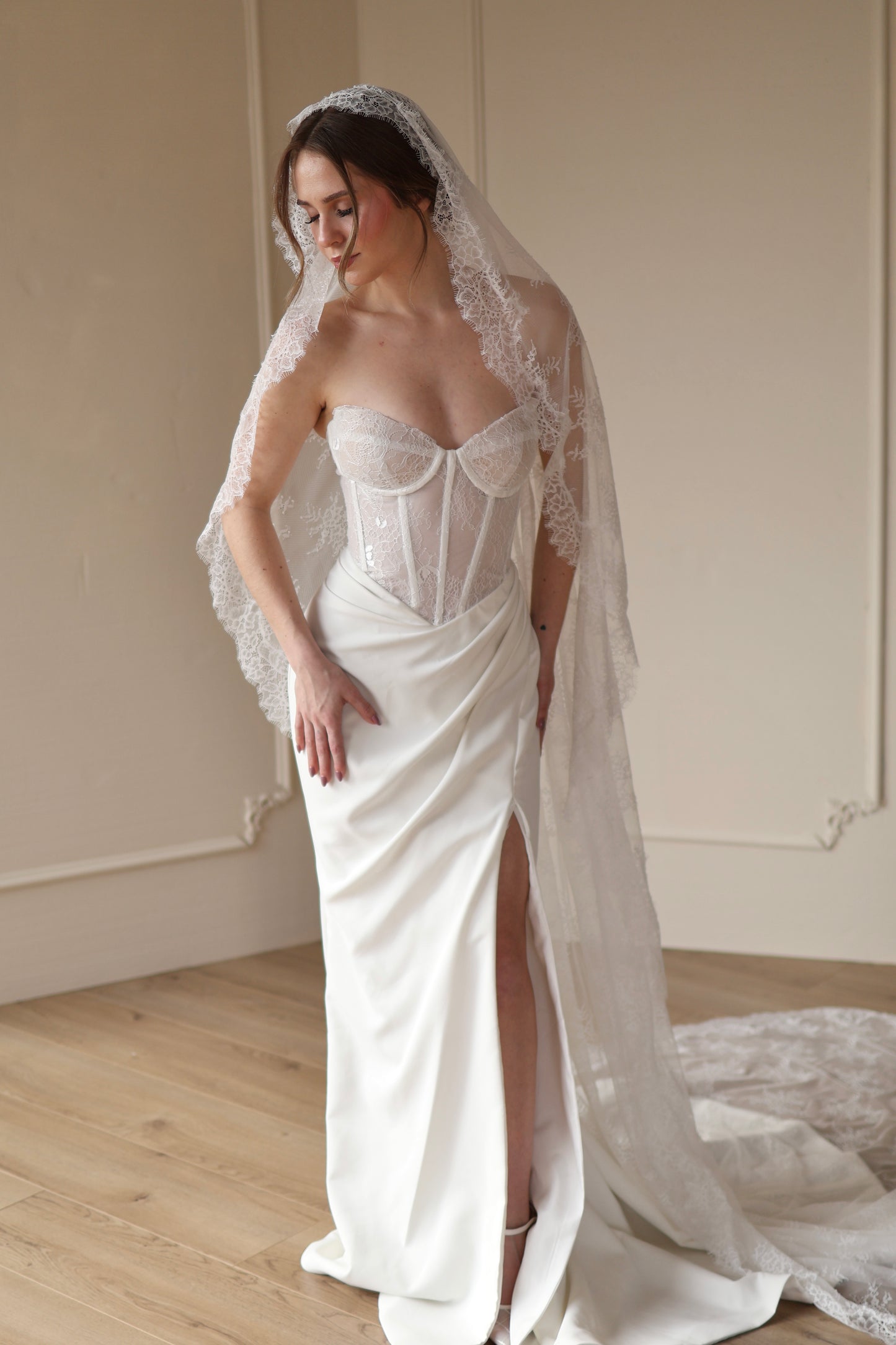 Full Lace Mantilla Veil