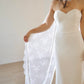 Chantilly Lace Trimmed Scarf