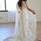 Chantilly Lace Trimmed Scarf
