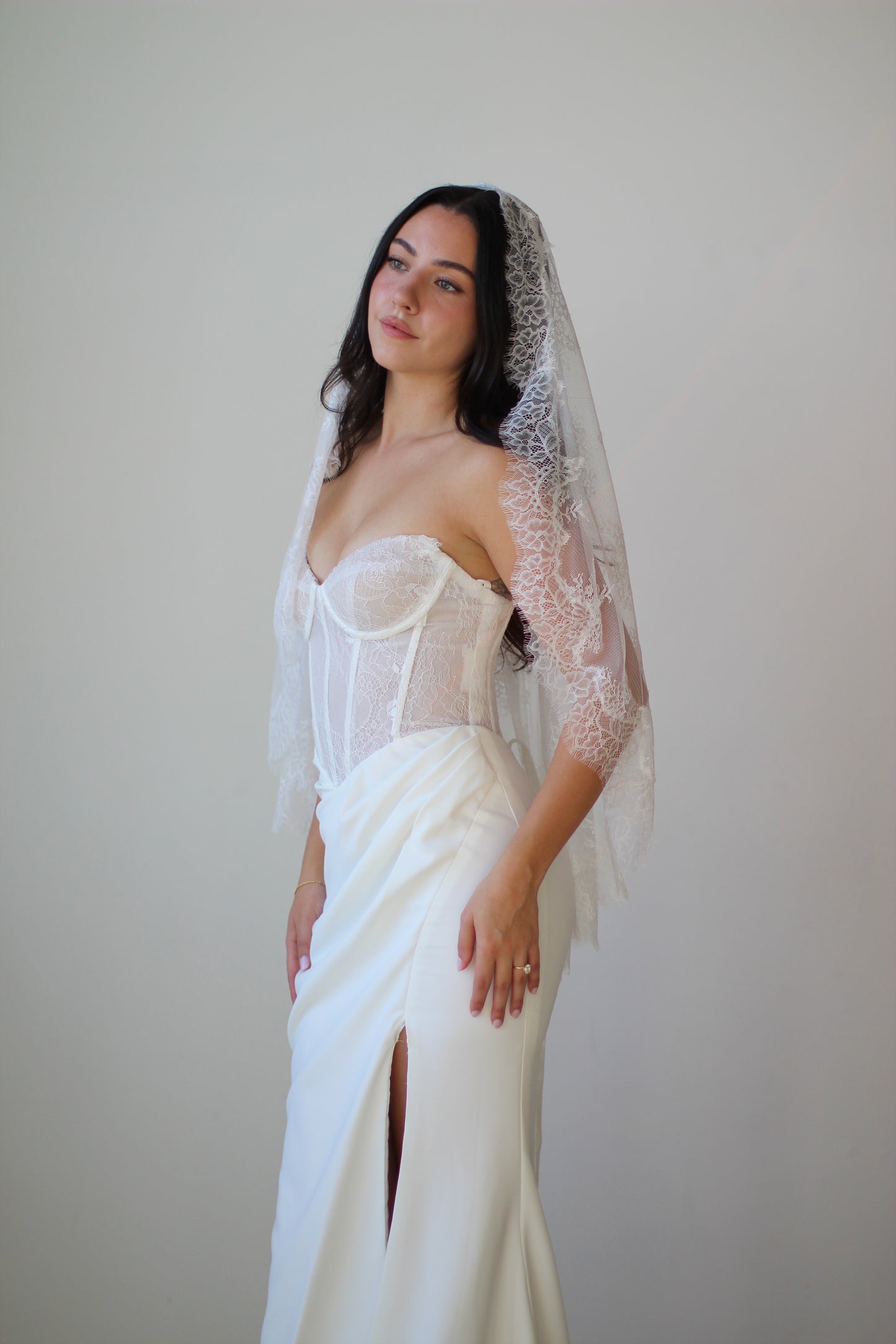Full Lace Mantilla Veil