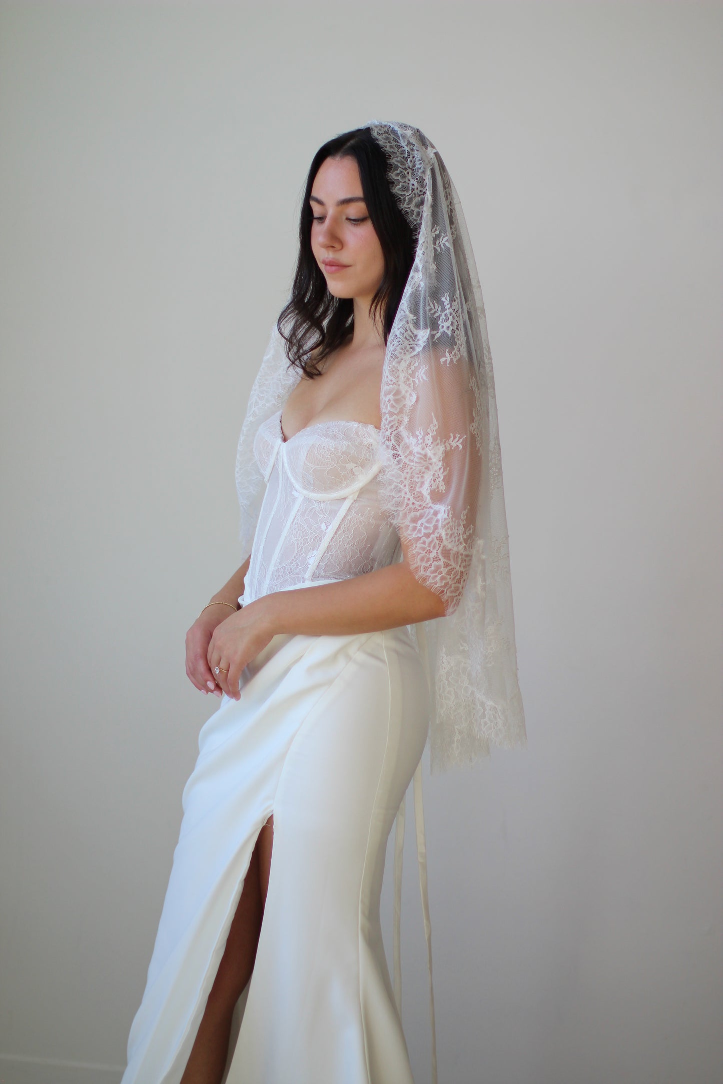 Full Lace Mantilla Veil