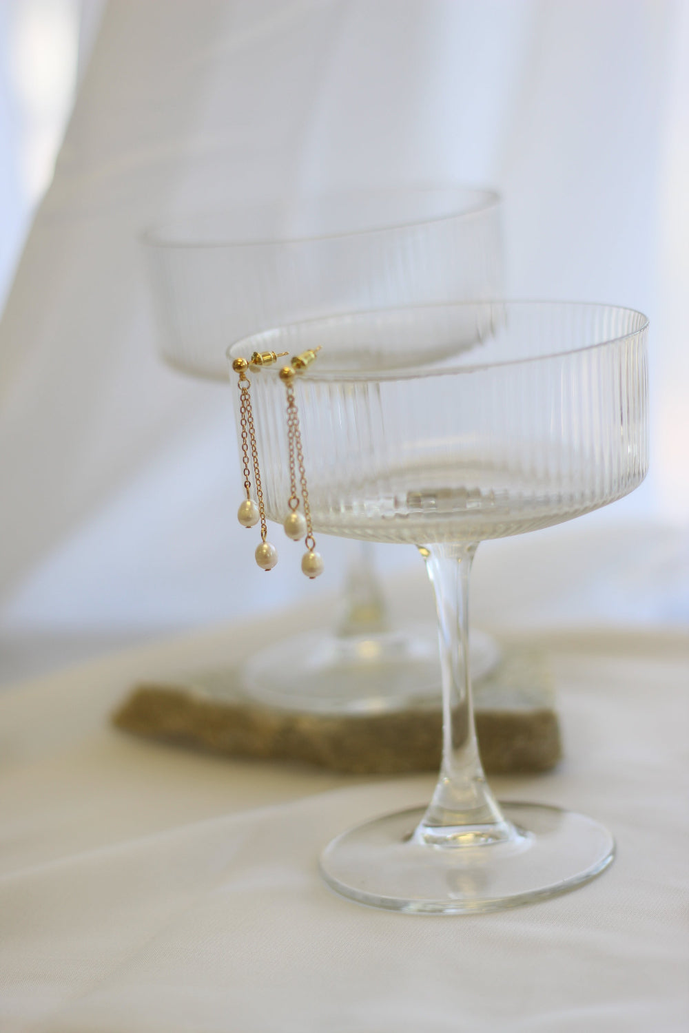 Charlotte Pearl Drop Earrings