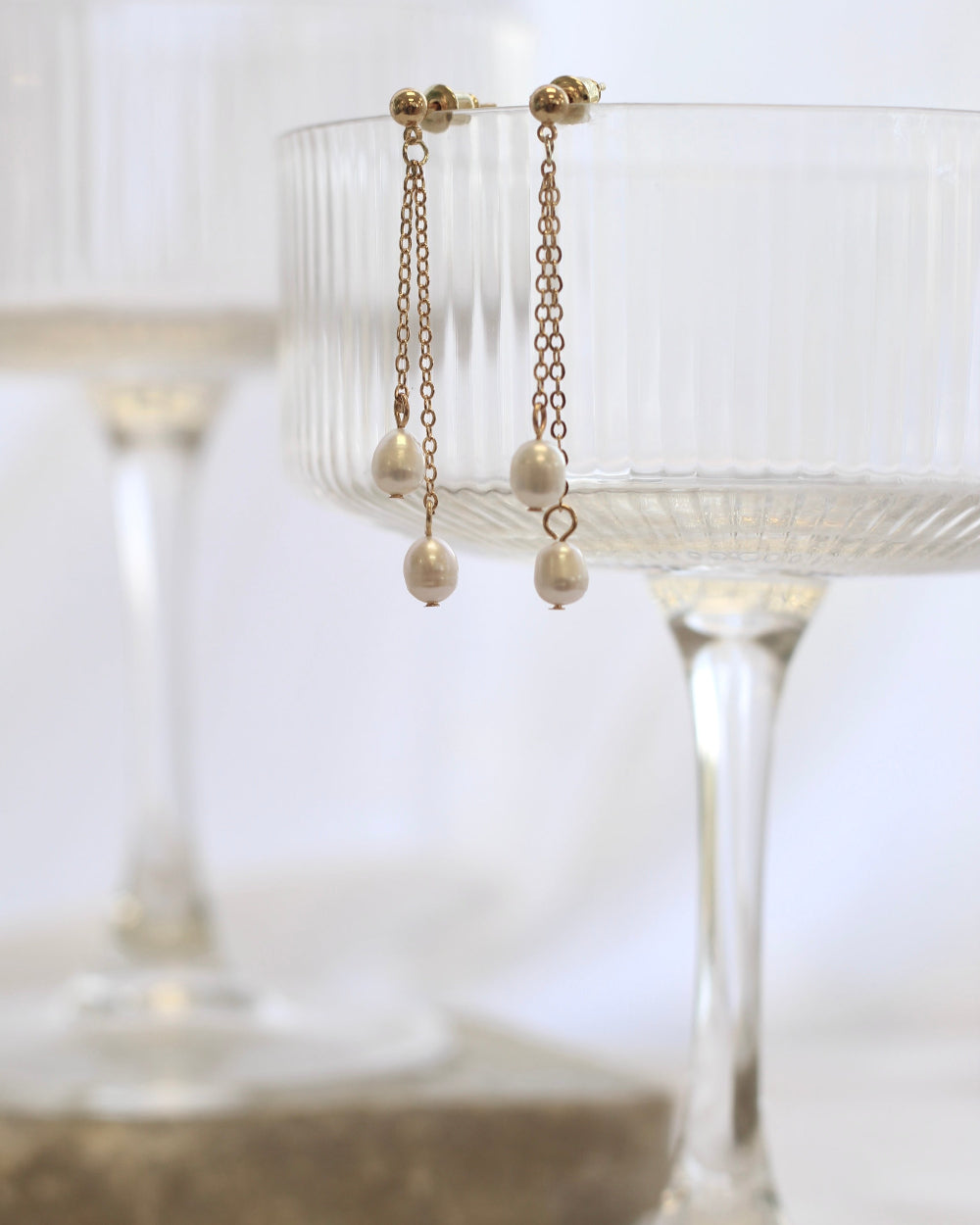 Charlotte Pearl Drop Earrings