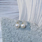 Miranda Pearl and Crystal Drop Earrings