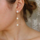 Samantha Pearl Drop Earrings