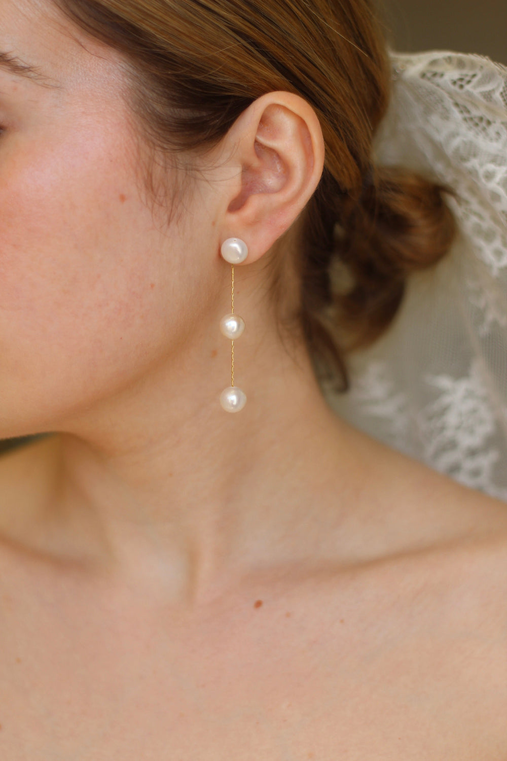 Samantha Pearl Drop Earrings