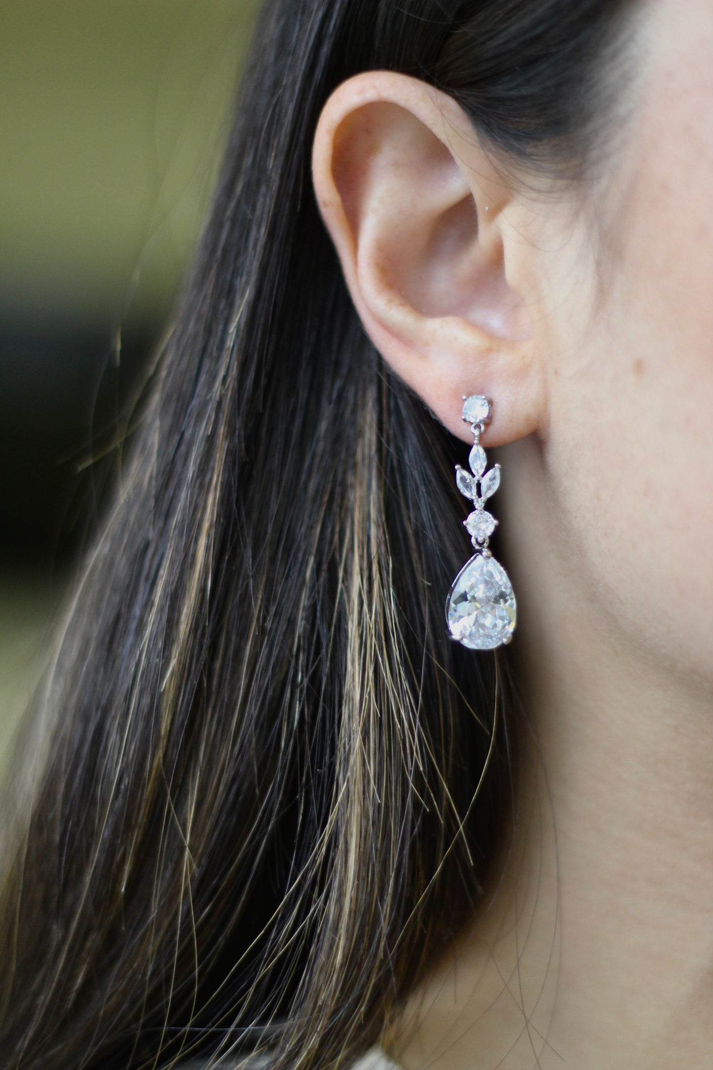 Stella Crystal Drop Earrings