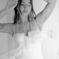Ruffle Lace Drop Veil