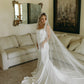 Scalloped Lace Mantilla Veil