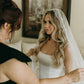 Scalloped Lace Mantilla Veil