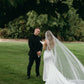 Scalloped Lace Mantilla Veil