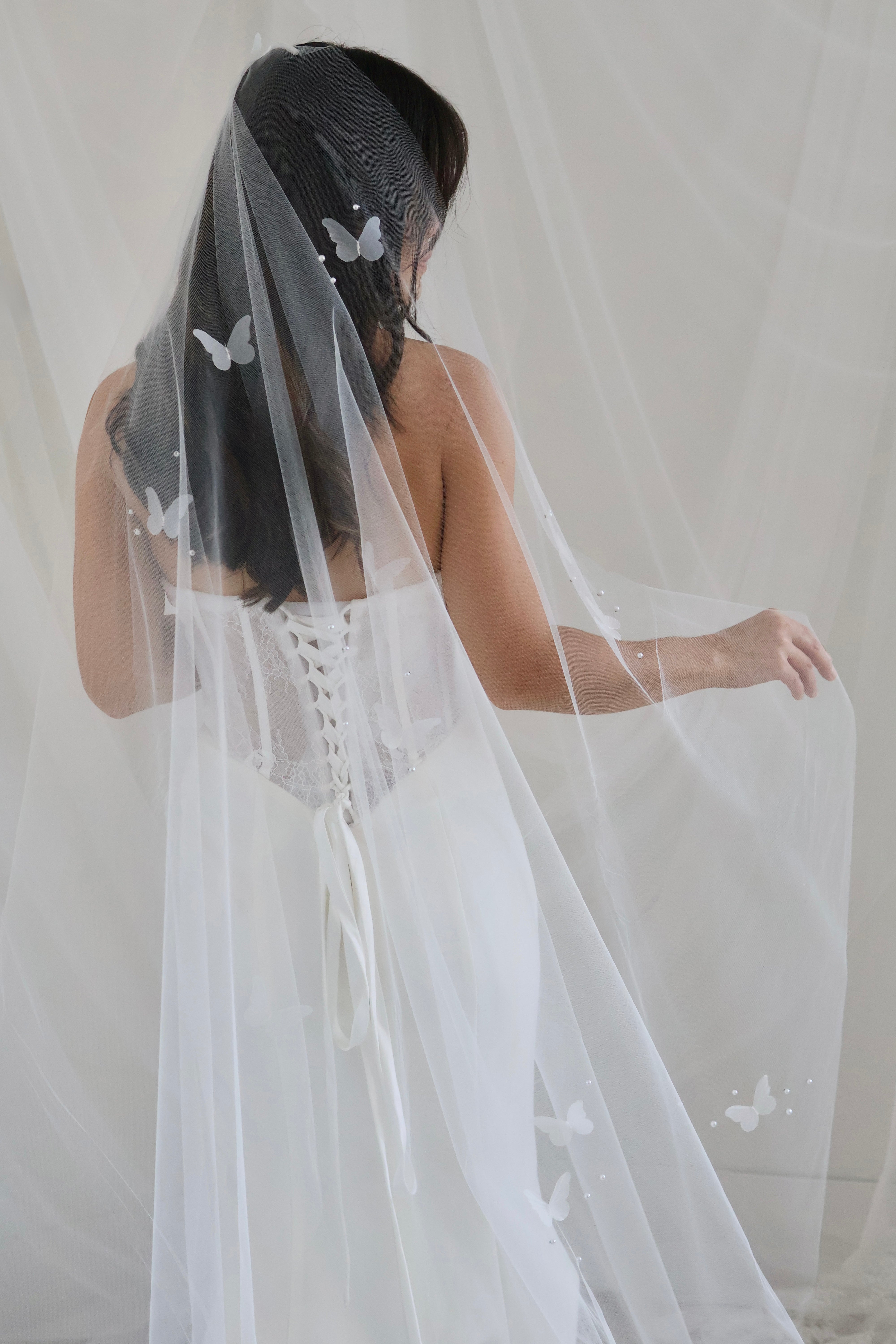 【eitoさま専用】フェアリーベール/fairly veil English Net Veil-Soft Flowy Bridal Veil – Tailoredtulle
