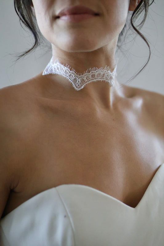 Lace Bridal Choker