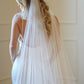 English Net Draped Veil