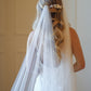 English Net Draped Veil