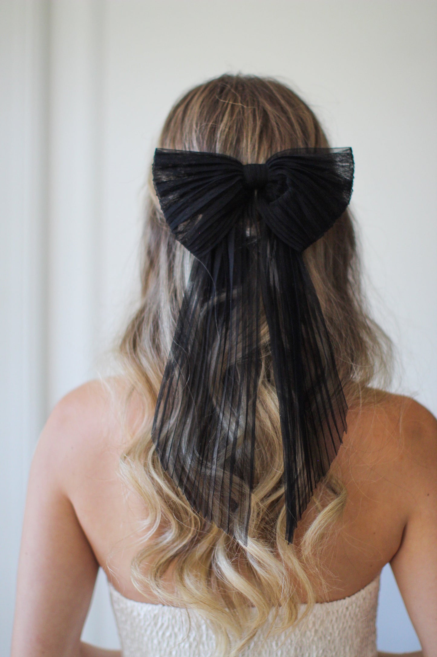 Pleated Bridal Bow