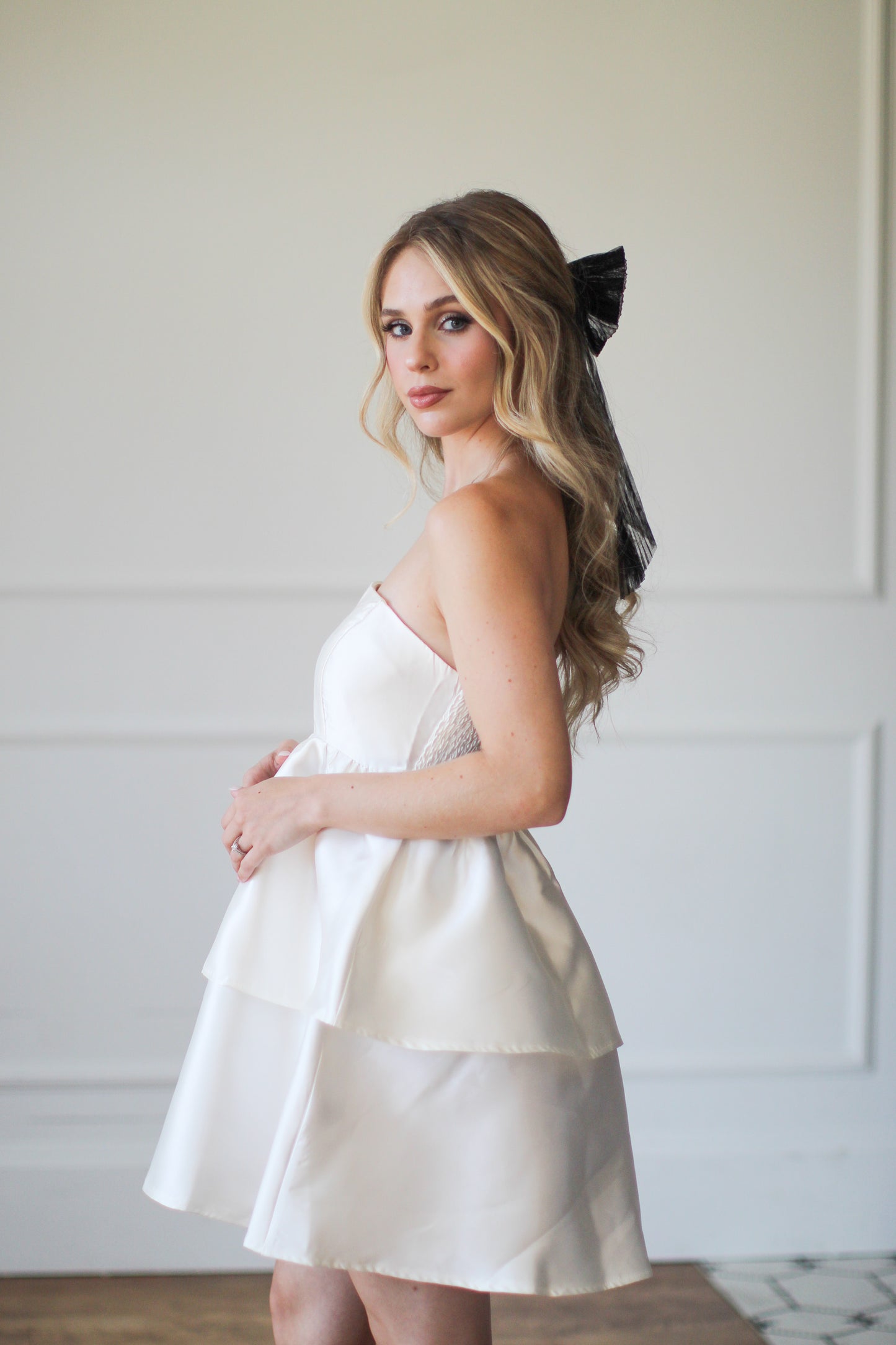 Pleated Bridal Bow