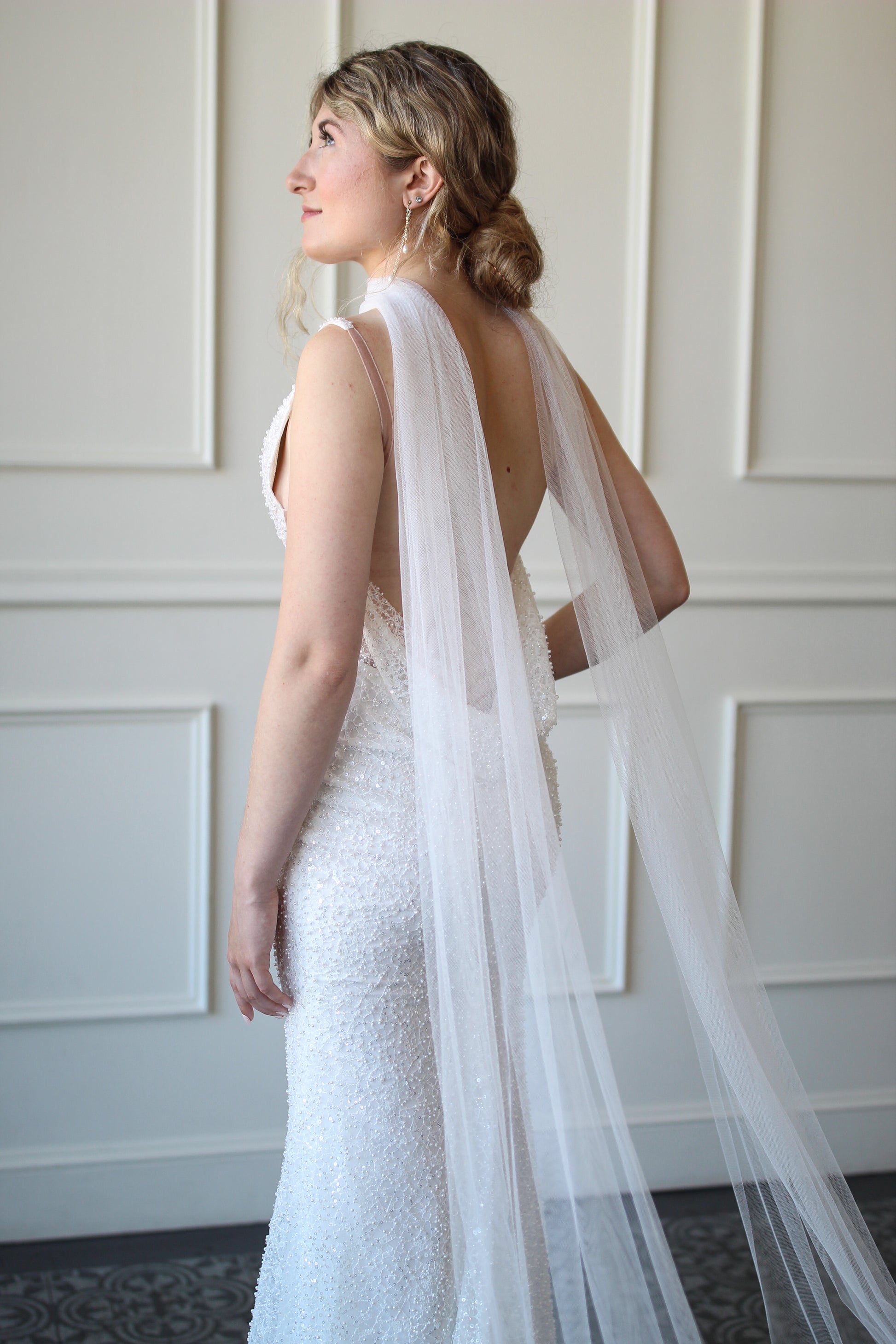 Bridal Neck Scarf - Main Image