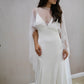 Lace Trim Bridal Capelet