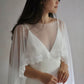 Lace Trim Bridal Capelet