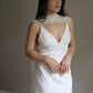 Lace Trim Bridal Capelet