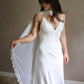 Lace Trim Bridal Capelet