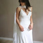 Lace Trim Bridal Capelet