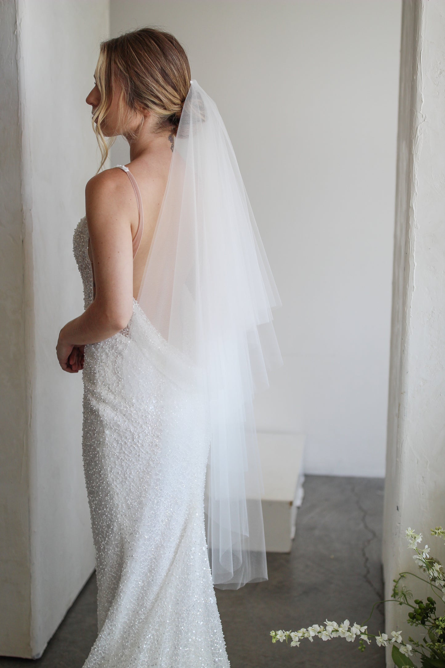 Four Layer Tulle Veil