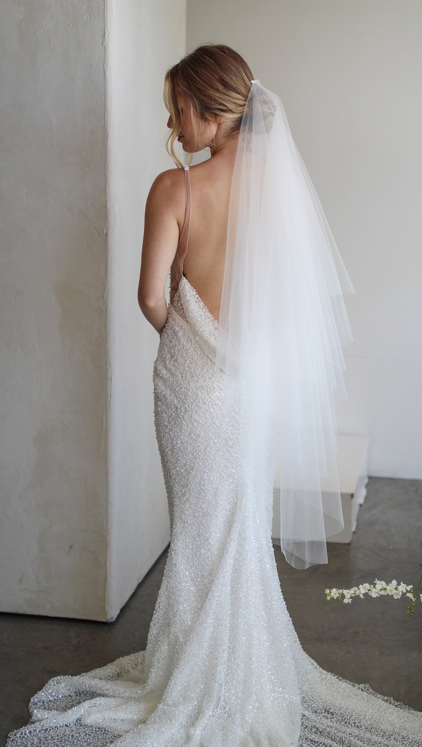 Four Layer Tulle Veil