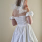 Floral Lace Applique Mini Veil