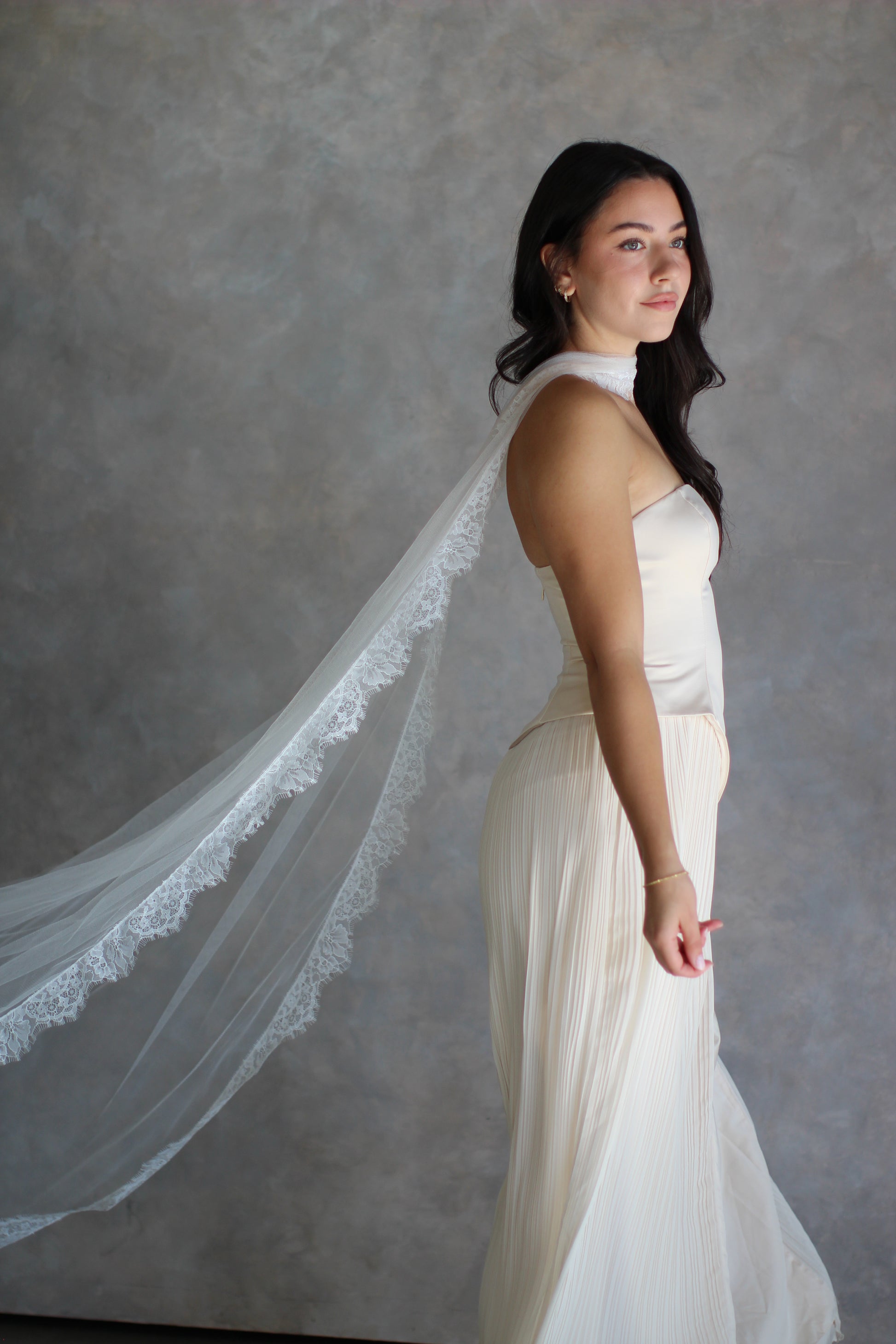 lace trim for wedding dress A-Line V-neck Lace Appliques Satin Wedding Dress Bridal Gowns Diamond White / 6