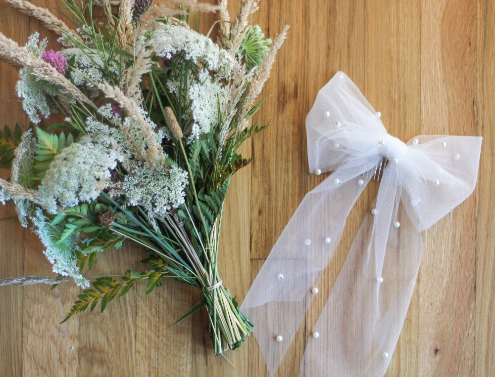 Bridal Hair Bow