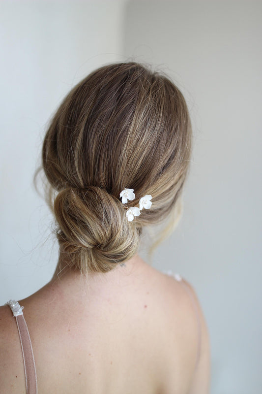 Floral Pearl Pins