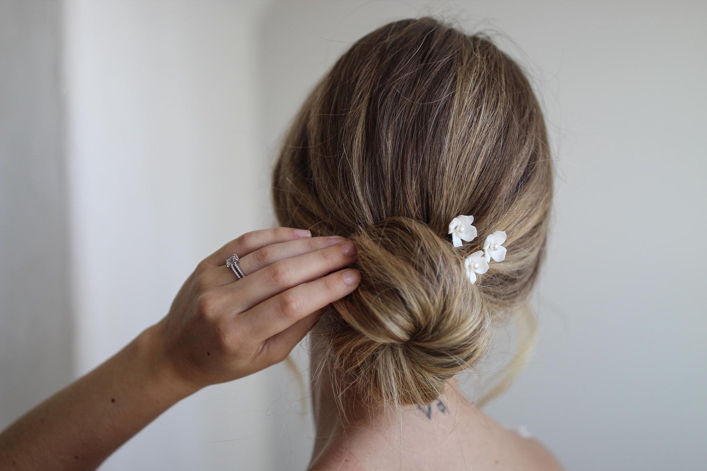 Floral Pearl Pins