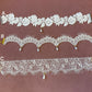 Lace Choker with Pearl Pendant