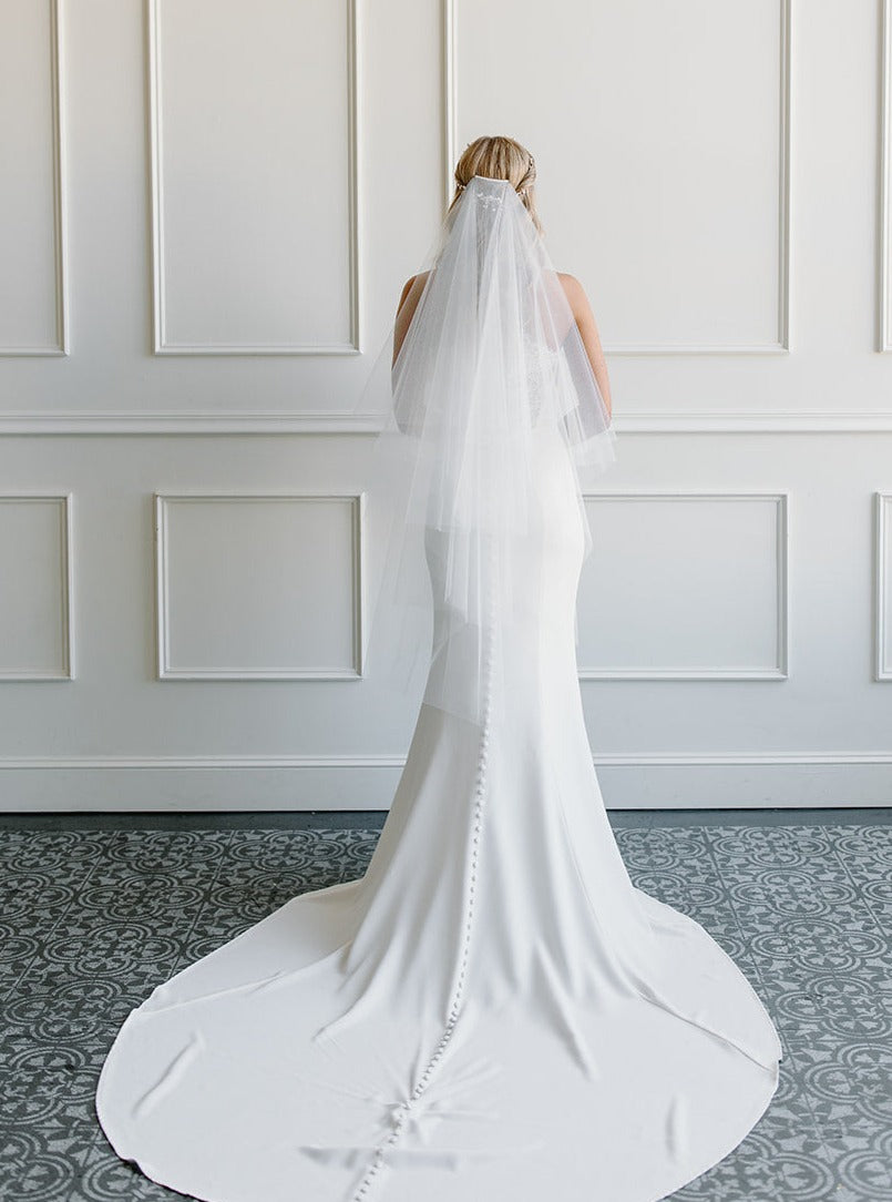 Luxurious Four Layer Tulle Veil Tailoredtulle Luxurious Four Layer Tulle Veil Tailoredtulle
