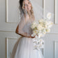 Airy Tulle Drop Veil