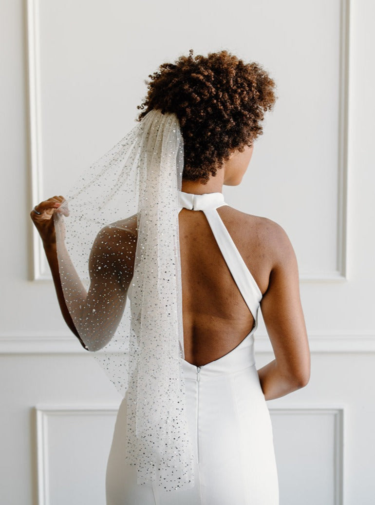 Extra Wide Pearl Veil – Tailoredtulle