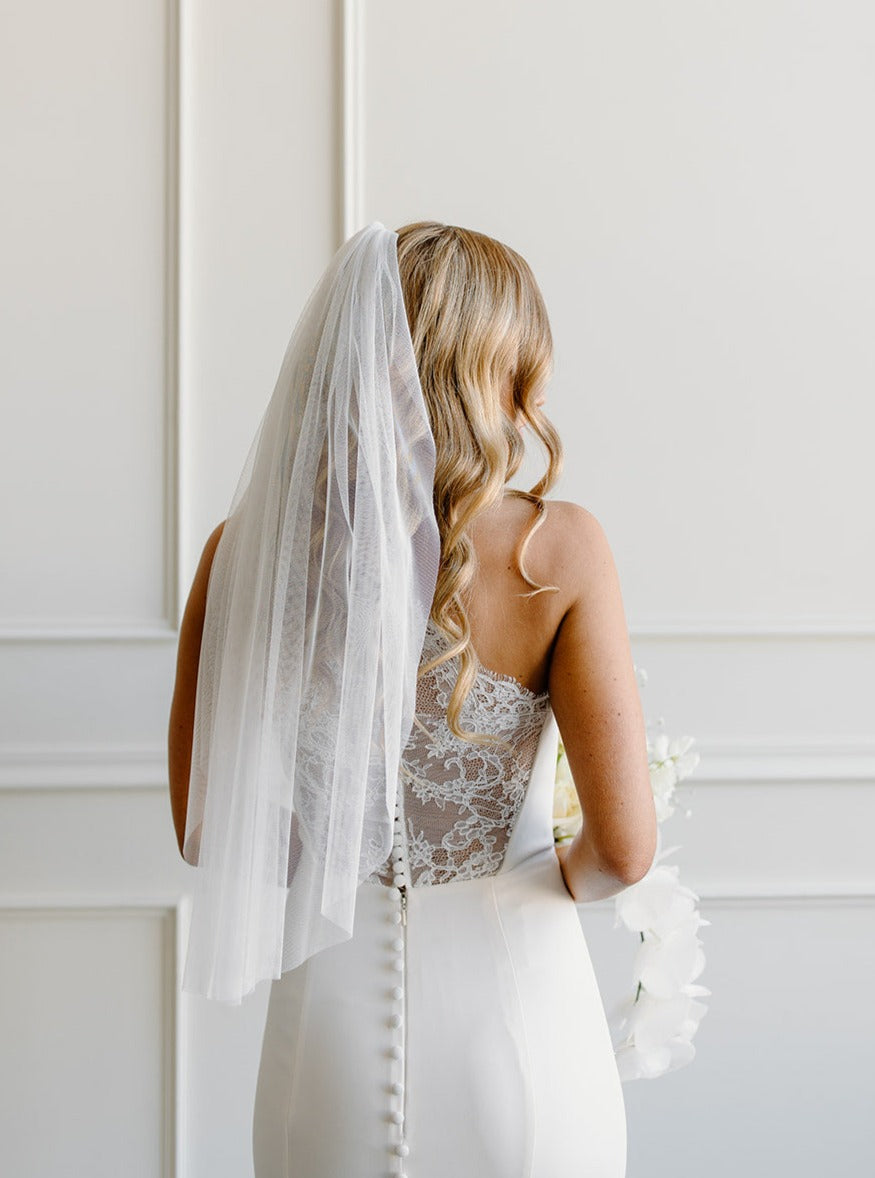 Very Soft Wedding Veil- popular English Net