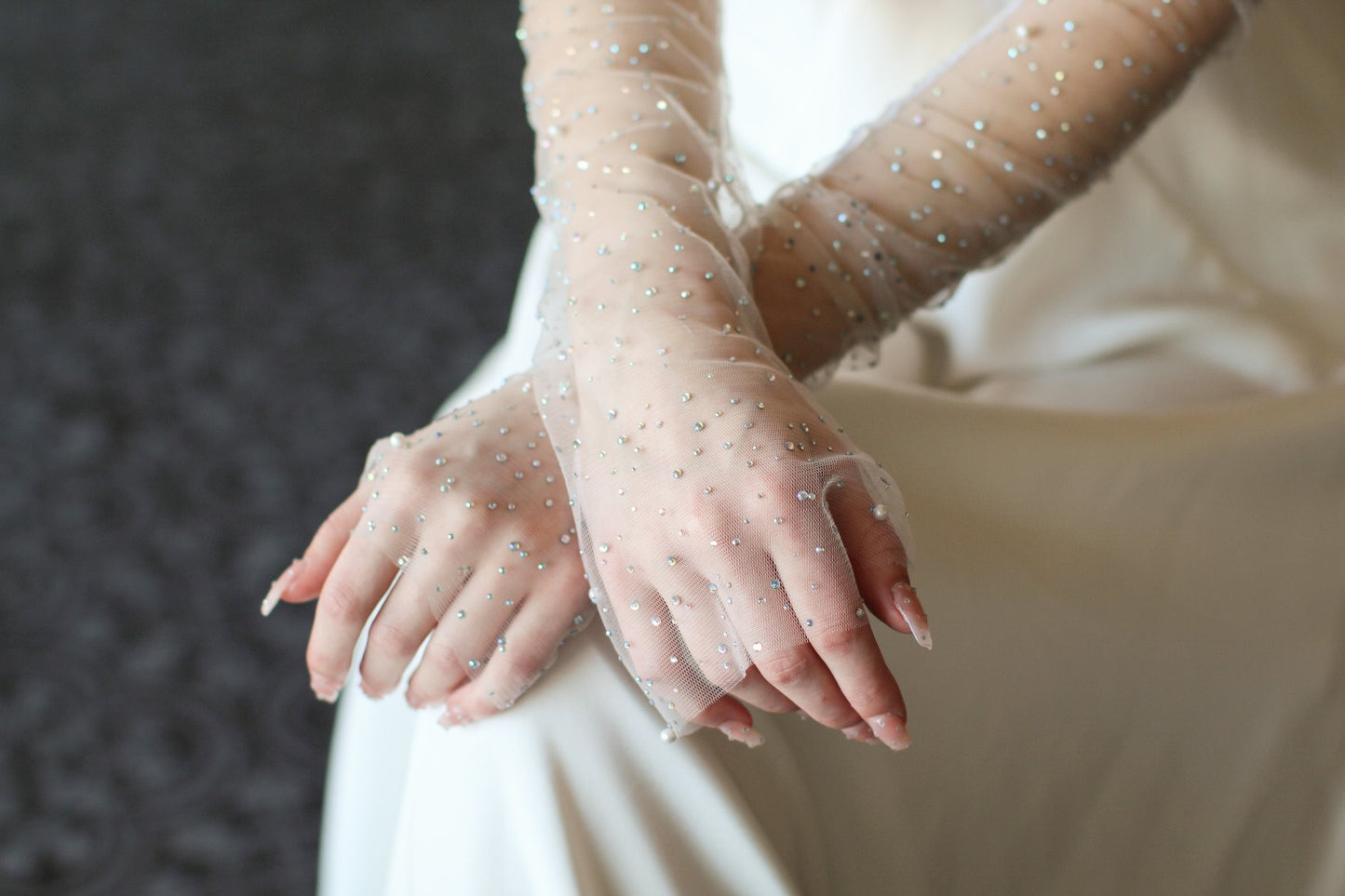 Ultra Glam Bridal Gloves