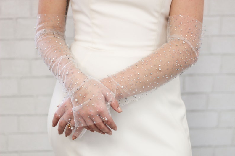 Ultra Glam Bridal Gloves