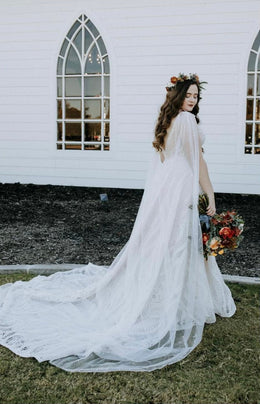 MANUKA Pearl Bridal Cape